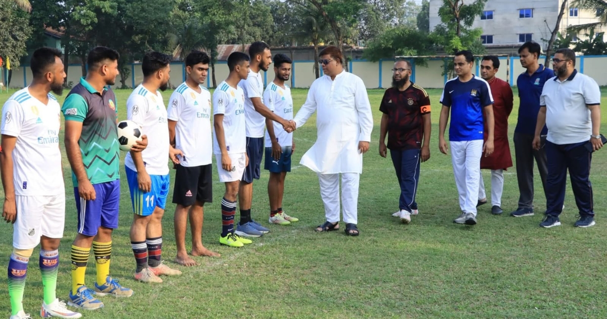 নববর্ষে নরসিংদীতে জেলা পুলিশের বর্ণাঢ্য প্রীতি ফুটবল টুর্নামেন্ট অনুষ্ঠিত