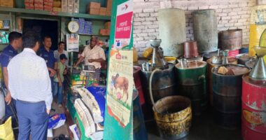 ৩১০০ লিটার ডিজেল জব্দ, দুই ব্যবসা প্রতিষ্ঠানকে জরিমানা