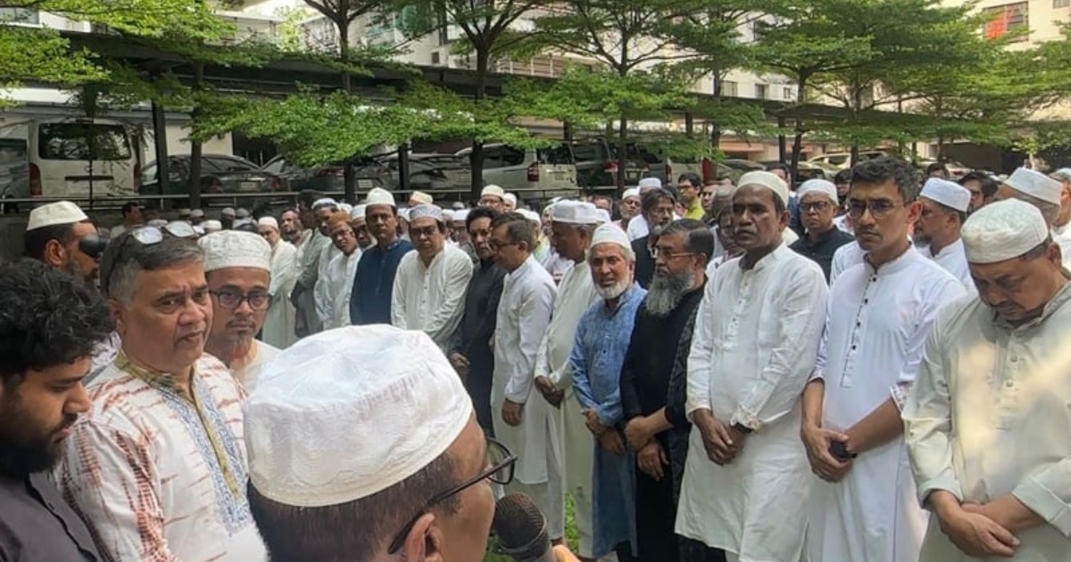 বাণিজ্য সচিব মাহবুবুর রহমানের জানাজা সম্পন্ন, দাফন গাজীপুরে