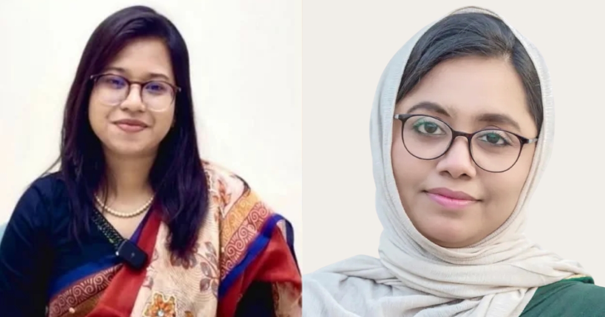 সংরক্ষিত নারী আসনে এনসিপিকে আসন ছাড়ছে জামায়াত, মনোনয়নে এগিয়ে মাহমুদা-মনিরা