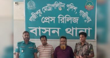 বাসন থানায় বিশেষ অভিযান, প্রতারণা মামলাসহ ২ আসামী গ্রেফতার