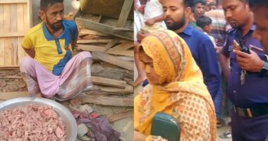 শাহজাদপুরে মরা গরুর মাংসে ক্ষতিকর রাসায়নিক মিশিয়ে বিক্রি, ভ্রাম্যমাণ আদালতে ব্যবসায়ীকে জরিমানা