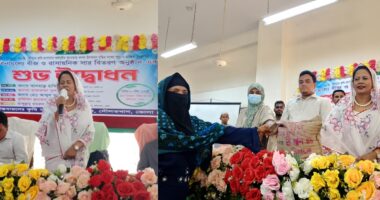 দৌলতখানে ক্ষুদ্র ও প্রান্তিক কৃষকদের মাঝে বিনামূল্যে বীজ ও সার বিতরণ