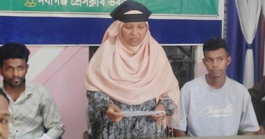 নবীগঞ্জে মিথ্যা মামলা দিয়ে হয়রানির অভিযোগ, ভুক্তভোগী পরিবারের সংবাদ সম্মেলন