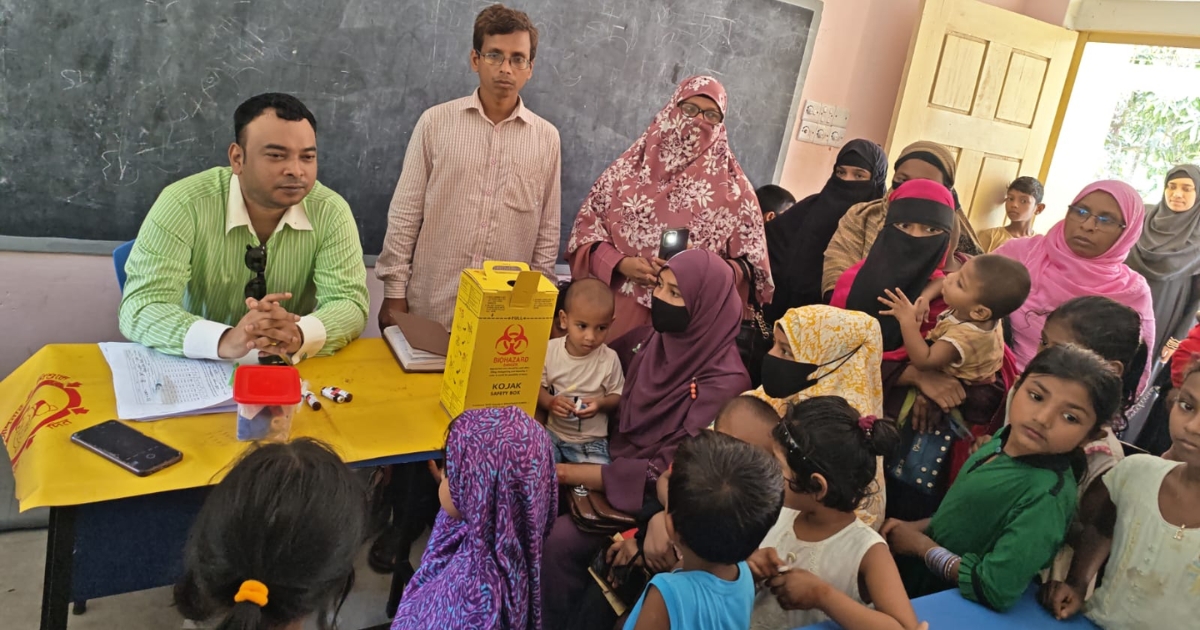 হাম-রুবেলা টিকাদান ক্যাম্পেইনের উদ্বোধন , চলবে ৯ মে পর্যন্ত