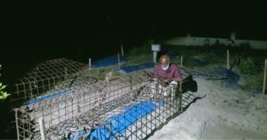 লাশ চুরির আতঙ্কে কবর পাহারায় নির্ঘুম এক বাবার রাত