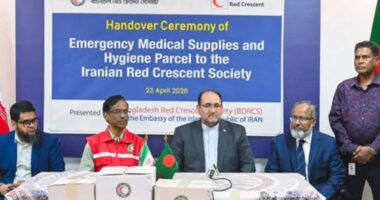 ঢাকা থেকে জরুরি ওষুধ ও চিকিৎসাসামগ্রী যাচ্ছে ইরানে