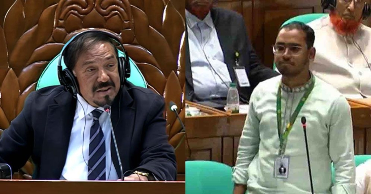 হান্নান মাসউদ, আপনি সরকারি দলে যোগ দিয়েছেন নাকি : স্পিকার