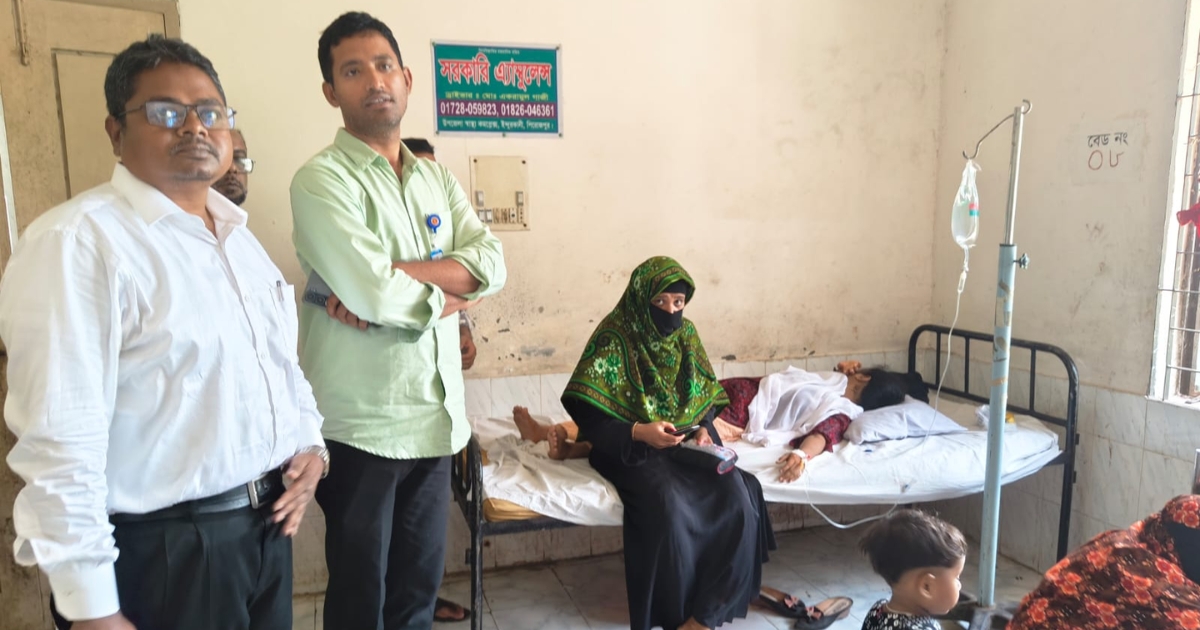 জিয়ানগরে পরীক্ষা কেন্দ্রে অসুস্থ ৫ দাখিল পরীক্ষার্থী, হাসপাতালে ভর্তি