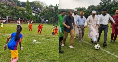 ভাঙ্গুড়ায় শুরু হলো প্রাথমিক বিদ্যালয় গোল্ডকাপ ফুটবল টুর্নামেন্টে