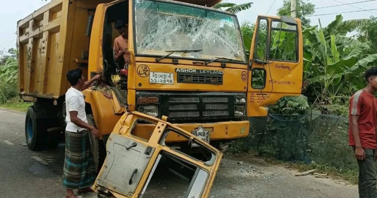 সুবর্ণচরে বালুবাহী অবৈধ ড্রাম ট্রাকচাপায় নিহত-১,আহত-৩