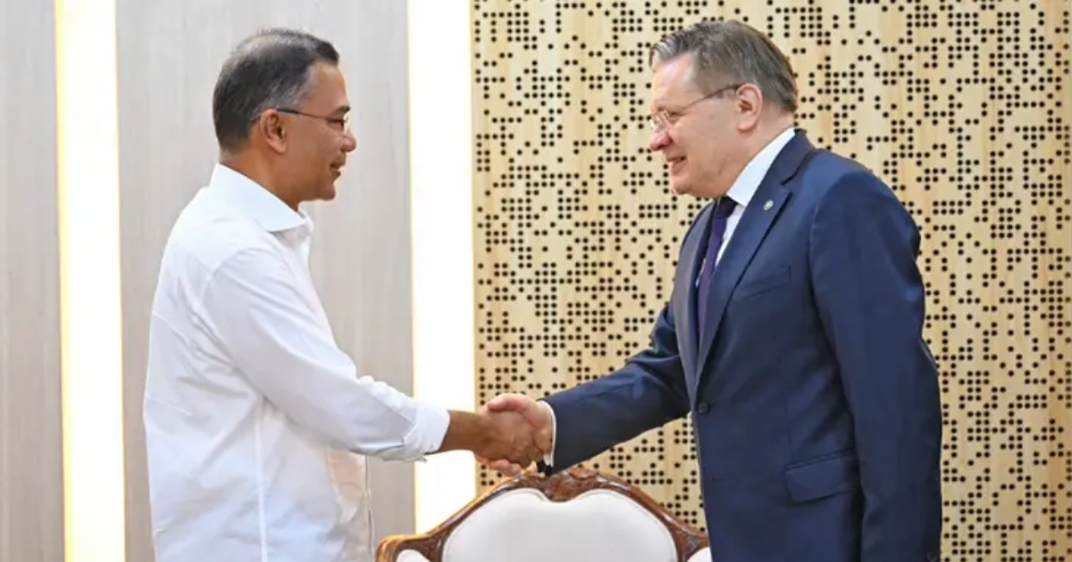 প্রধানমন্ত্রীর সঙ্গে রোসাটম মহাপরিচালকের সাক্ষাৎ