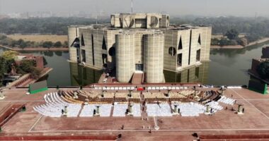 সংসদে সাত বীরশ্রেষ্ঠের নামে গ্যালারি, মূল ফটক এম এ জি ওসমানী