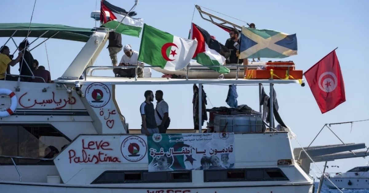 আবারও গাজা অভিমুখী গ্লোবাল সুমুদ ফ্লোটিলায় ইসরায়েলের হামলা