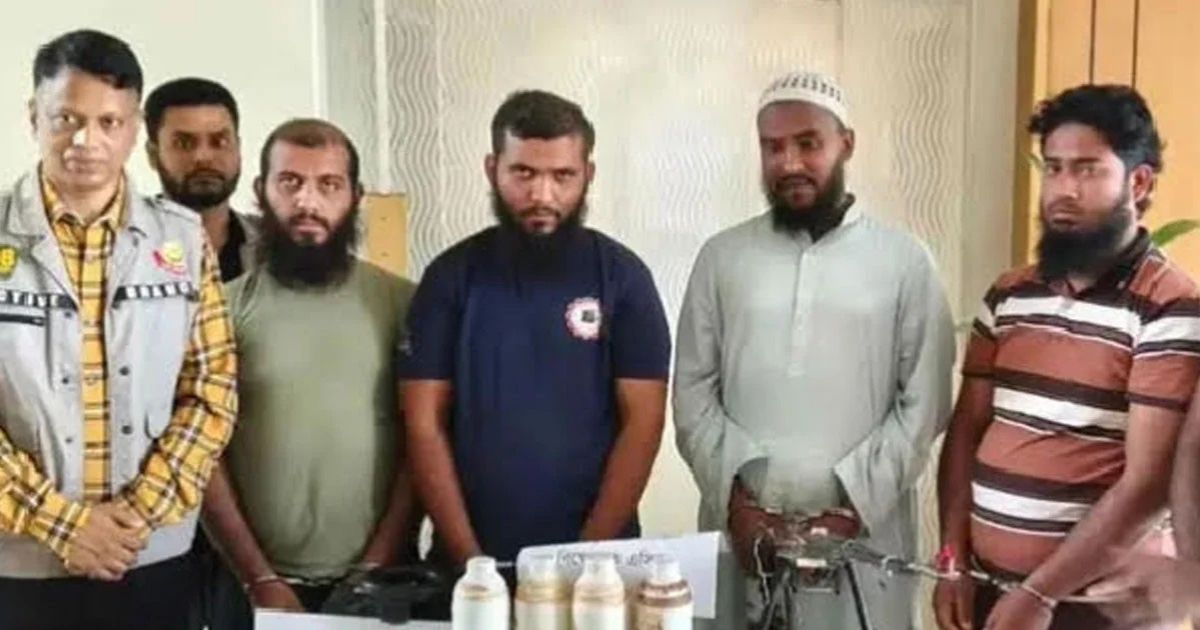 রাজধানীতে ড্রোন-অস্ত্রসহ ‘উগ্রবাদী সংগঠনের’ ৪ সদস্য গ্রেফতার