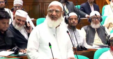 চাঁদাবাজ হলে আমার হাতেও হাতকড়া পরান: সংসদে জামায়াত আমির