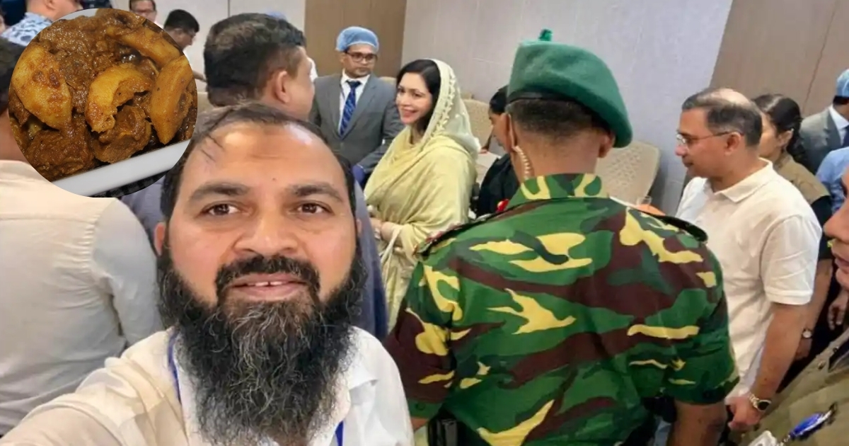 সিলেটের বিখ্যাত সাতকড়া দিয়ে রান্না করা গরুর মাংস খেলেন প্রধানমন্ত্রী তারেক রহমান