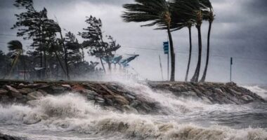 ১৩ জেলায় ৬০ কিলোমিটার বেগে ঝড়ের শঙ্কা, নদীবন্দরে সতর্কতা