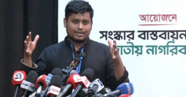 বিএনপি সরকারের অনেক মুড সুইং হয়, সরকারের প্রকৃত উদ্দেশ্য বোঝা কঠিন : হাসনাত আবদুল্লাহ